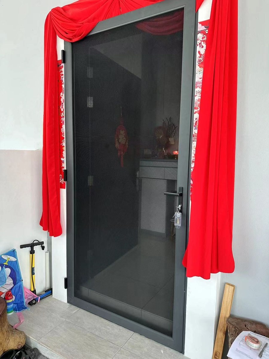 Premium security mesh door by Eco Screen Sdn Bhd